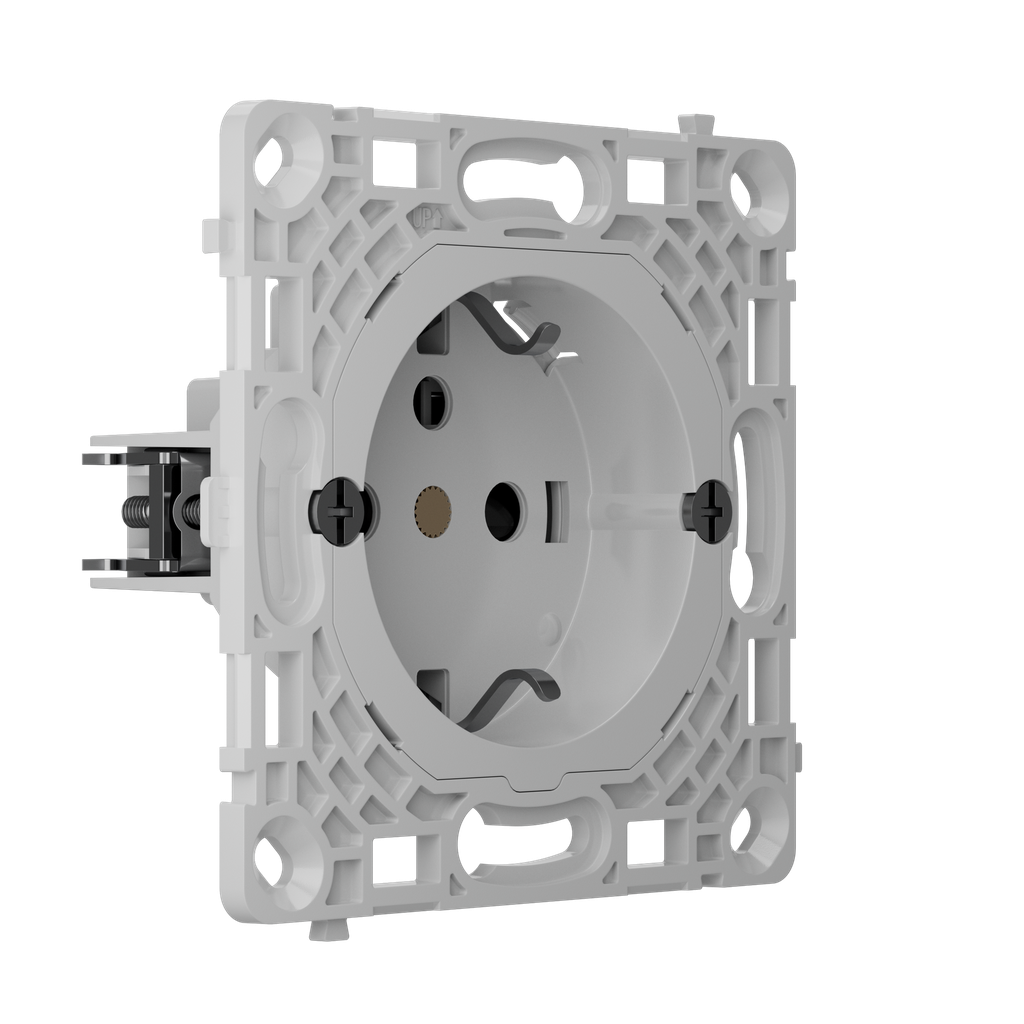 Ajax Outlet [type F] , Prise intelligente encastrée avec contrôle de la consommation d'énergie